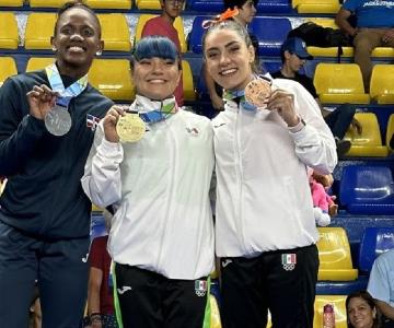 Alexa Moreno, Paulina Campos e Isaac Núñez ganan oro en gimnasia