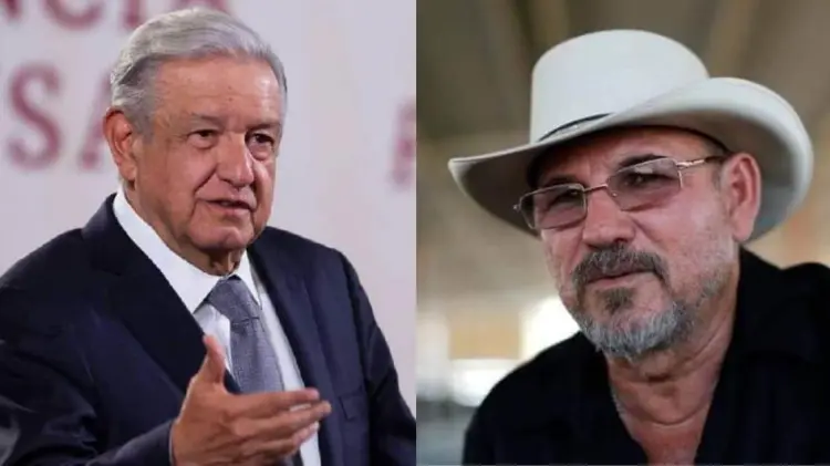 Andrés Manuel López Obrador; Hipólito Mora. (Foto: Especial/EXPRESO)