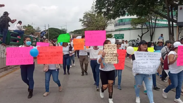 Marchan familiares de desaparecidos para exigir justicia (Foto:Especial/EXPRESO)