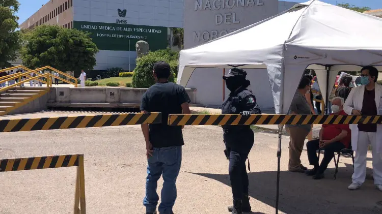Servicio de Protección Federal seguirá en Imss de Cajeme (Foto:Ana Camargo/EXPRESO)