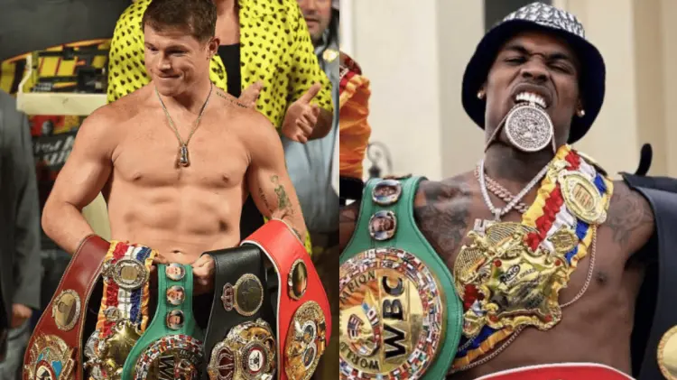 Jermell Charlo (Der.) será el próximo rival de Canelo en septiembre. (Foto: Cortesía)