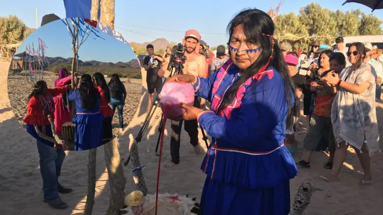 Celebran Año nuevo seri (Foto: Jorge Flores/EXPRESO)