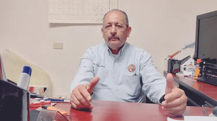 Jesús Fernando García es ingeniero civil. (Fotos: Víctor Valido / EXPRESO)