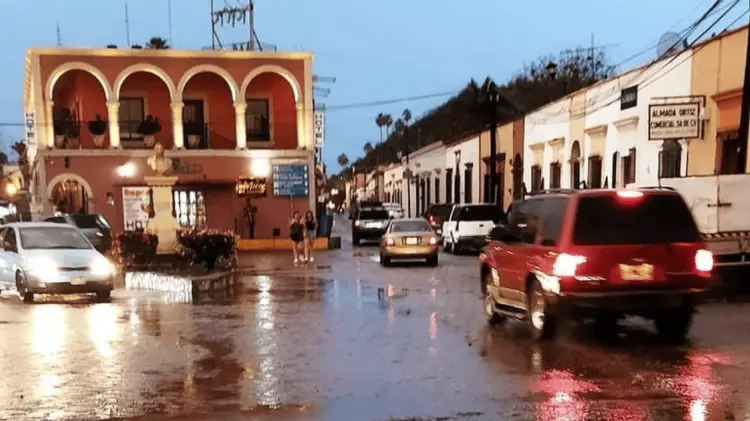 Álamos tuvo la primera lluvia de la temporada el sábado por la tarde. (Foto: Especial/EXPRESO)