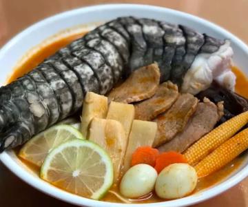 Ramen de cocodrilo, polémico platillo en Taiwán