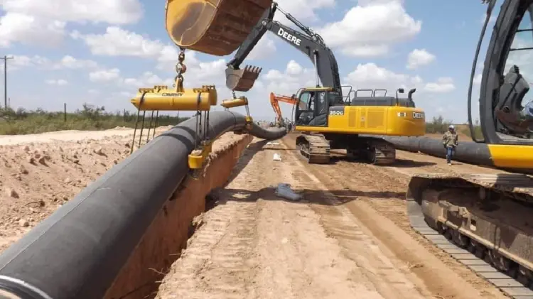 Retoman obra de Acueducto Macoyahui-Álamos (Foto:Especial/EXPRESO)