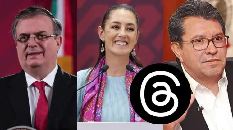 Marcelo Ebrard, Claudia Sheinbaum y Ricardo Monreal ya abrieron su cuenta. (Foto: Especial/EXPRESO)