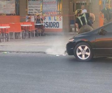 Motociclista lesionado por choque en Lomas de Madrid