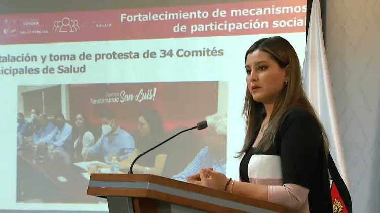 María Angélica Campa Peñuñuri, directora de Promoción a la Salud  (Foto: Especial/EXPRESO)