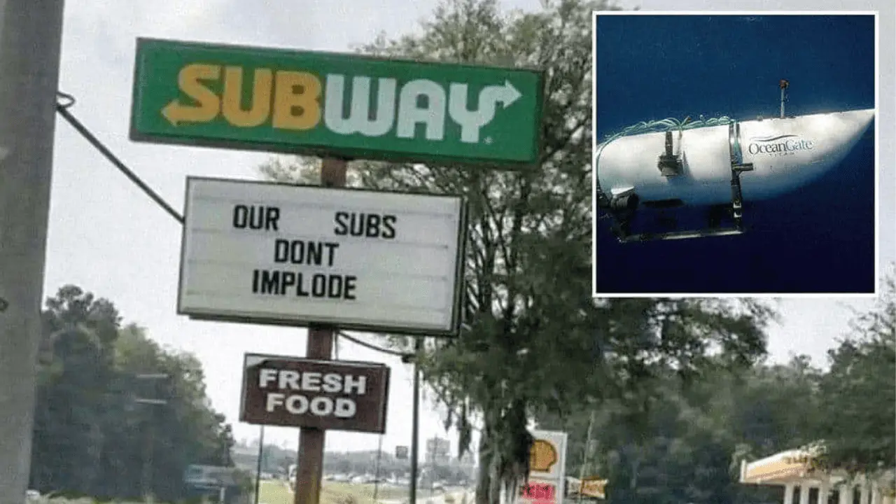 Subway se burla de tragedia del sumergible Titán y le llueven las críticas