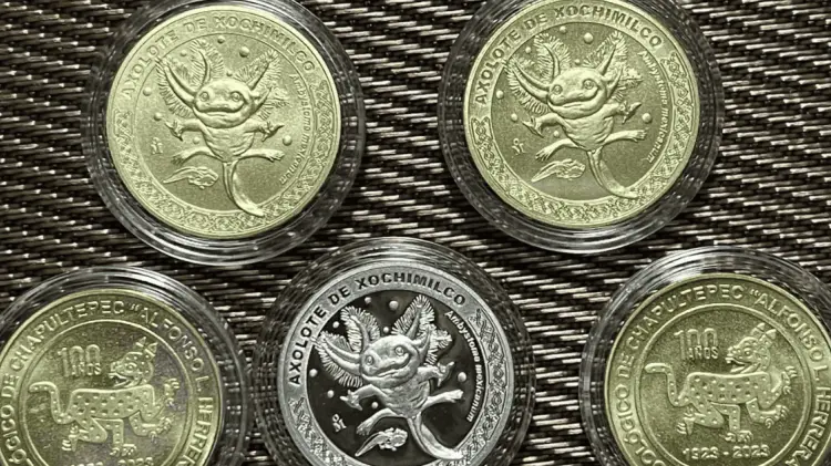 Las medallas cuentan con imágenes de las diferentes especies. (Foto: Cortesía)