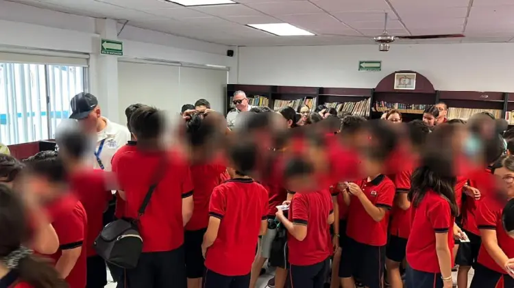 Niñas y niños participan en programa Pequeños anfitriones turísticos (Foto:Especial/EXPRESO)