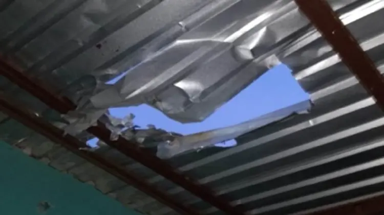 Daños sufridos en viviendas (Foto: Especial/EXPRESO)