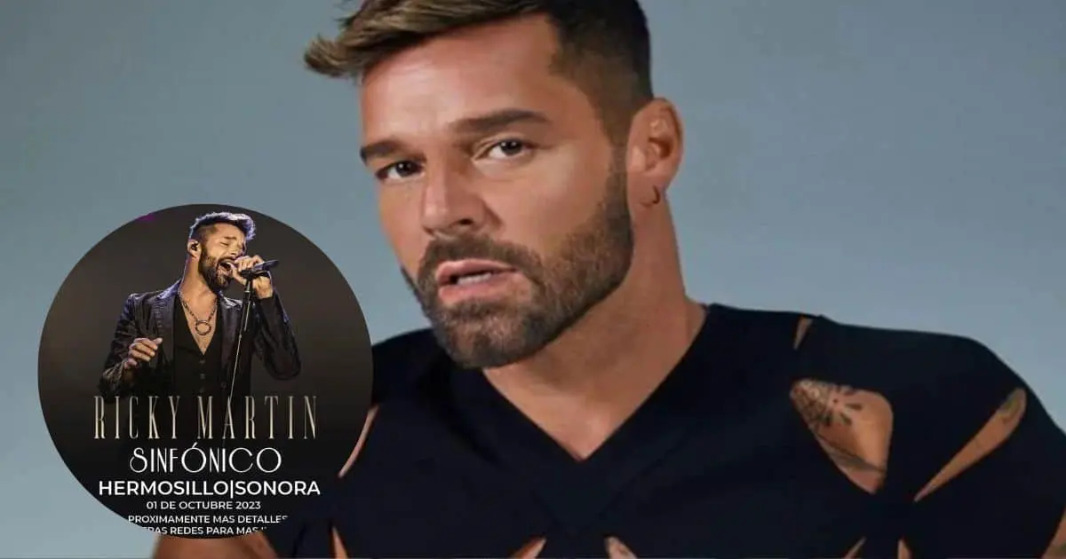 ¿Vendrá Ricky Martin a Hermosillo? Esto se sabe