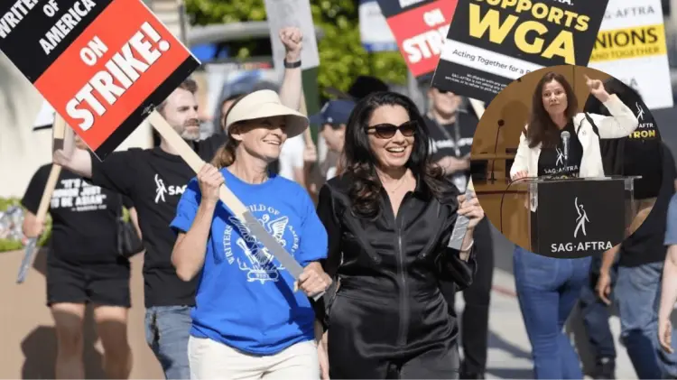 Fran Drescher, presidenta de la SAG. (Foto: Cortesía)