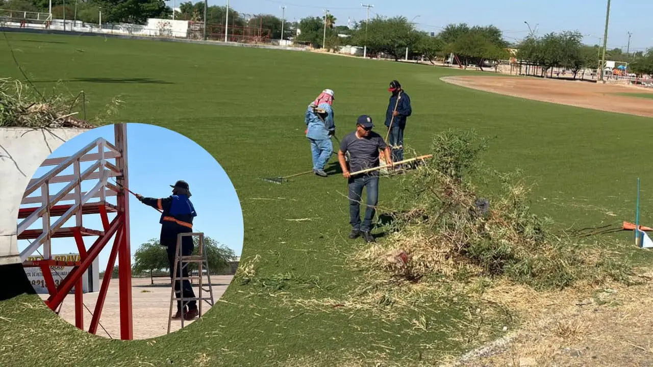 Trabaja IDH en la rehabilitación y mantenimiento de espacios deportivos
