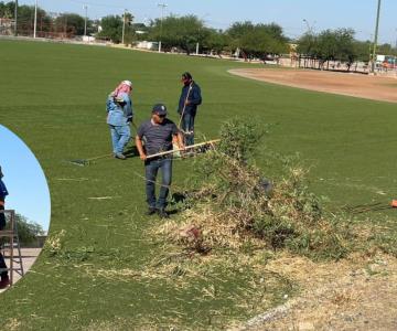 Trabaja IDH en la rehabilitación y mantenimiento de espacios deportivos