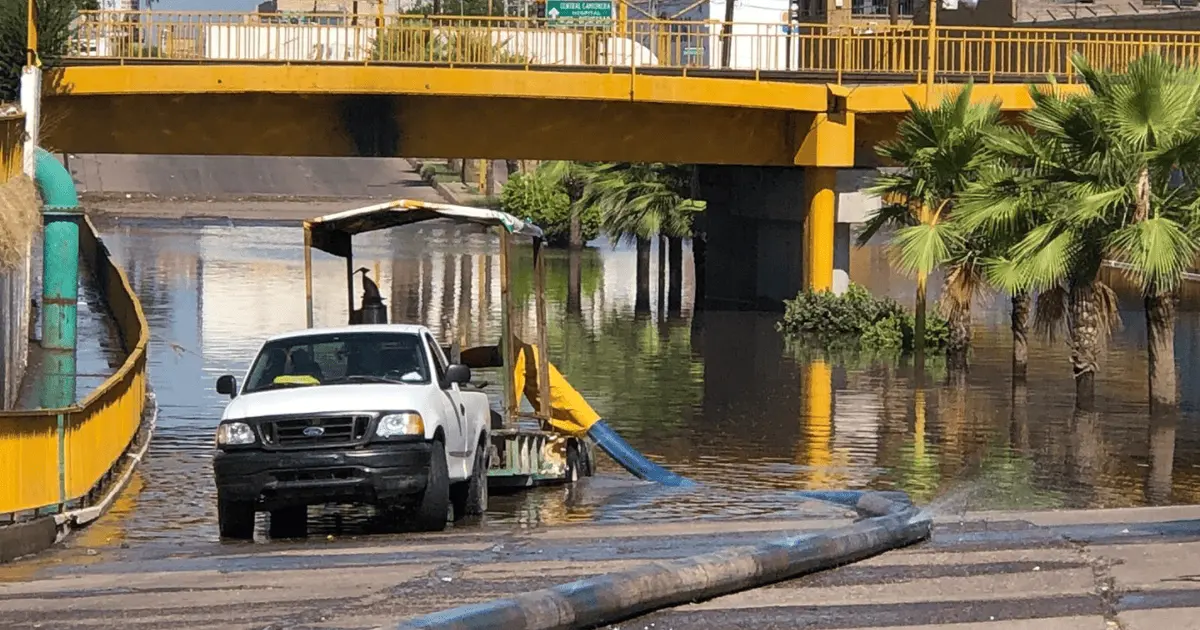 Instalarán una bomba más en desnivel de la calle 200 de Ciudad Obregón