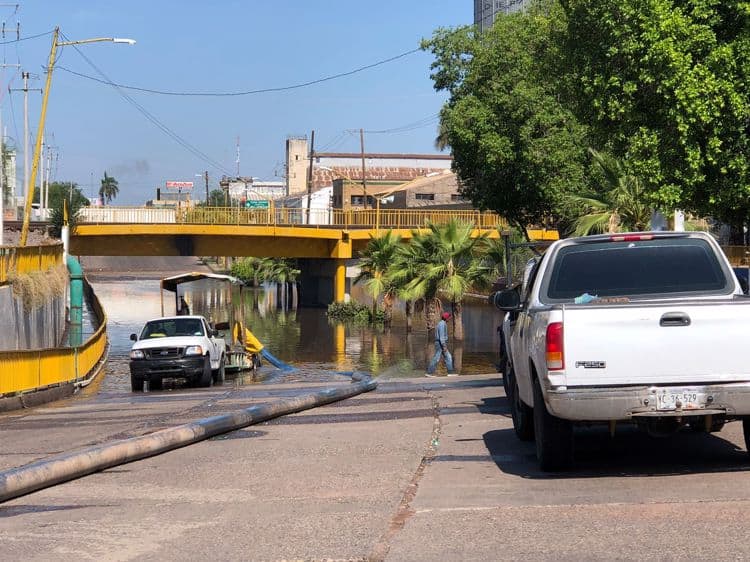 Instalarán una bomba más en desnivel de la calle 200 de Ciudad Obregón