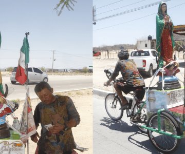 Recorre de extremo a extremo el País como manda a la Virgen de Guadalupe