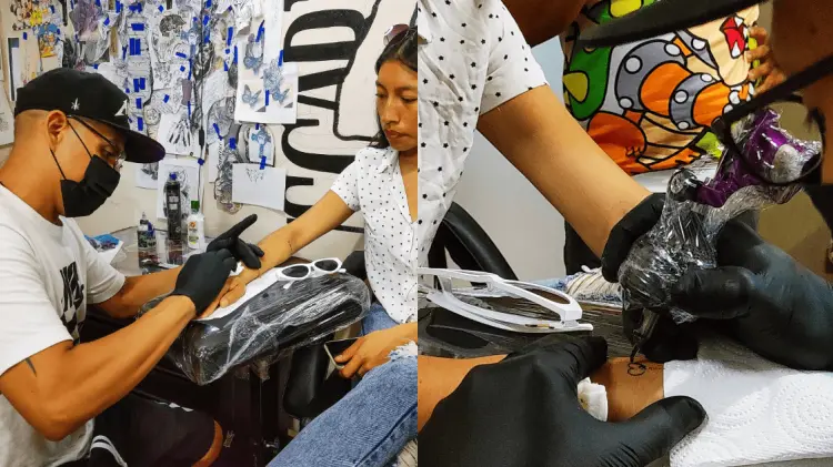 Hugo Candiani ha sido tatuador pionero en Hermosillo. (Foto: Cristian Ruiz/EXPRESO)