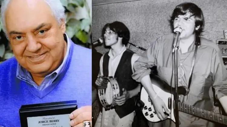 El periodista compartió la foto en su cuenta de Twitter en 2020. (Foto: Twitter / @jorgeberry)