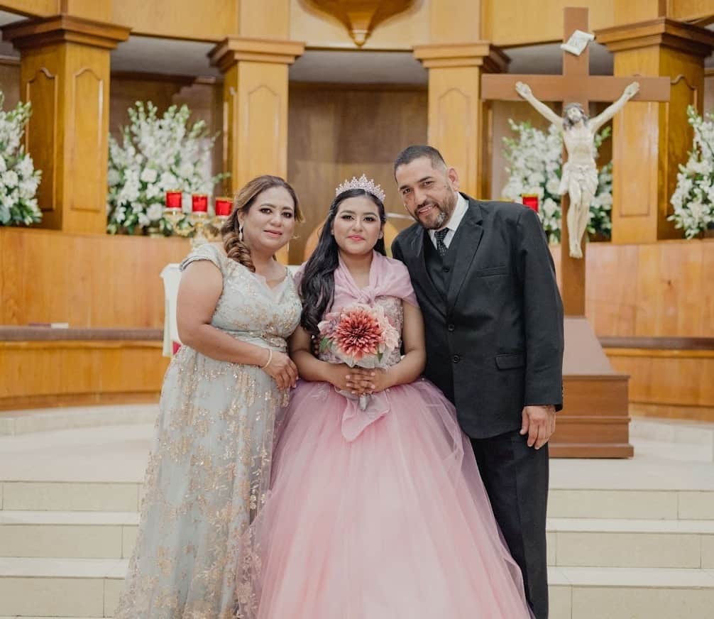 Gaby Sánchez Vázquez cumplió XV años 