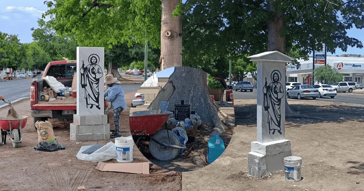 Recuerdan con monumento a joven pareja fallecida en el bulevar Morelos