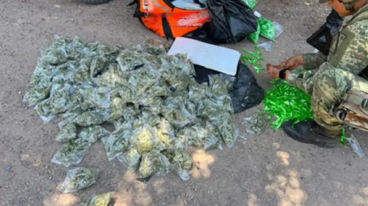Cae repartidor con droga en Cajeme (Foto:Especial/EXPRESO)