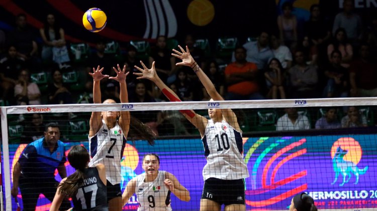 Sonorenses aportan en victoria de México en la Copa Panamericana de Voleibol