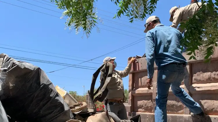 Jornadas de Mega Descacharre en Navojoa están por terminar (Foto:John Castellón/EXPRESO)