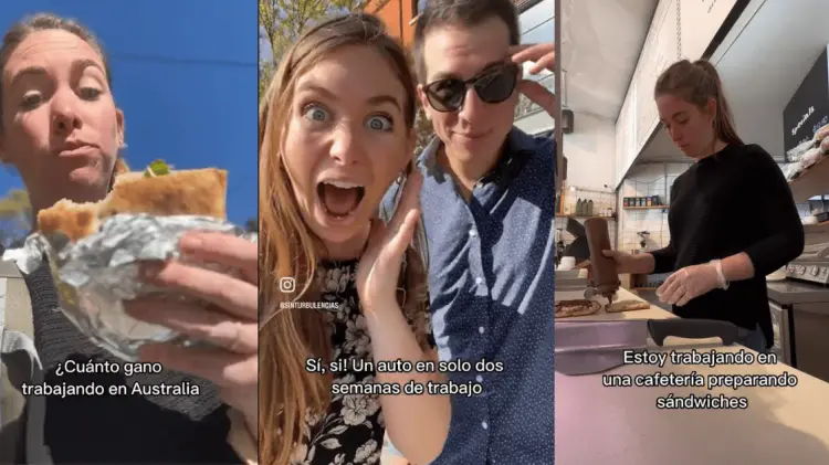 Esta pareja de argentinos sorprendió a más de uno en TikTok. (Foto: Especial/EXPRESO)