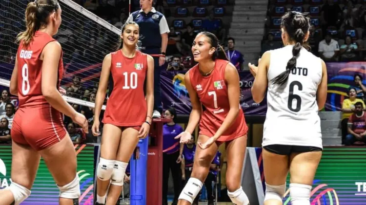 Gloria Argentina Ung, jugadora de voleibol hermosillense. (Foto: Especial/EXPRESO)