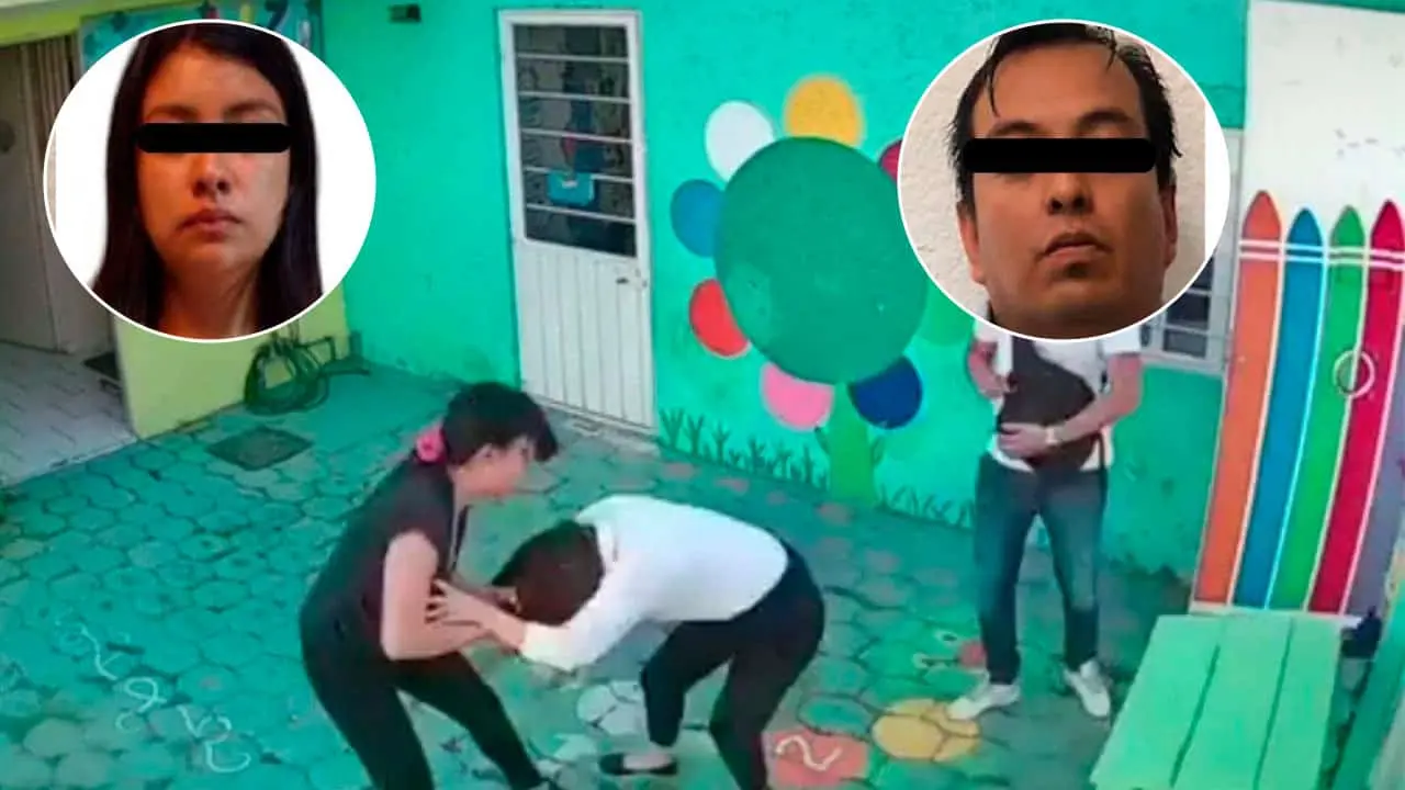 Padres que golpearon a maestra son acusados de extorsión