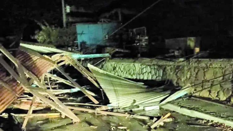 Al menos 9 viviendas de Guaymas son pérdidas totales tras tormenta (Foto:Archivo/EXPRESO)