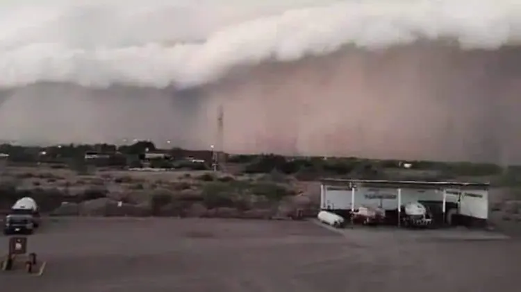 Este sábado se esperan fuertes rachas de viento con tolvaneras. (Foto: Especial / EXPRESO)