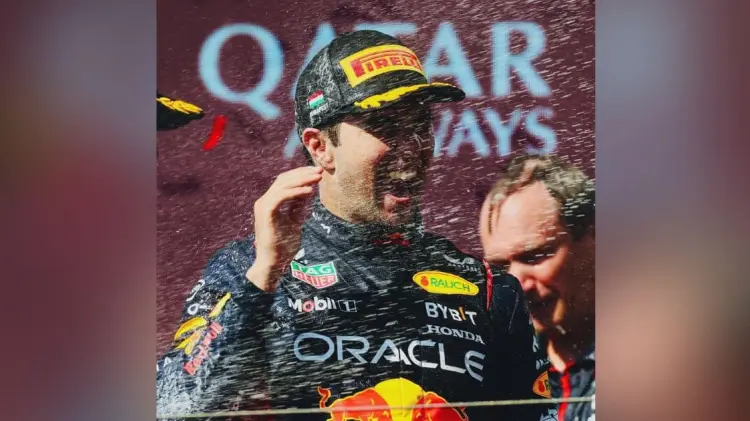 Sergio Checo Pérez. (Foto: Tomada de redes)