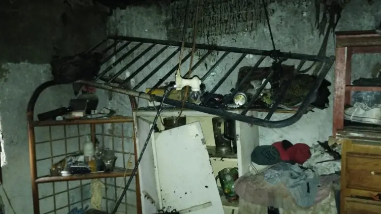 Cortocircuito provocó incendio de casa en Miguel Hidalgo (Foto:Tadeo Cruz/EXPRESO)