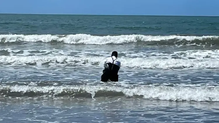 Coesprison verifica calidad del agua en Huatabampo (Foto:John Castellón/EXPRESO)