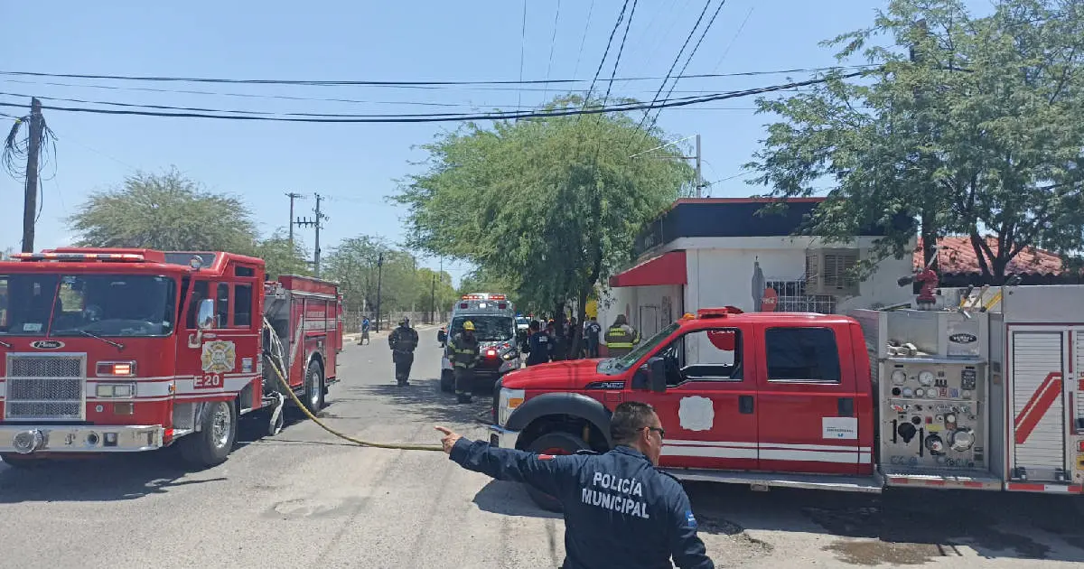 Mujer lesionada tras explosión de tambo de gas en colonia Los Jardines