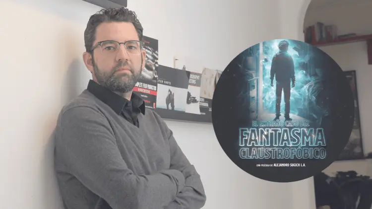 Alejandro Sugich estrena su nueva película. (Foto: Cortesía/EXPRESO)