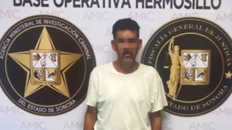 Ángel Rosalío N. (Foto: Fiscalía de Sonora)