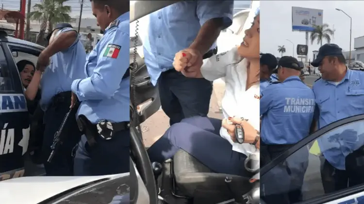 Los hechos quedaron grabados en video. (Foto: Capturas de pantalla)