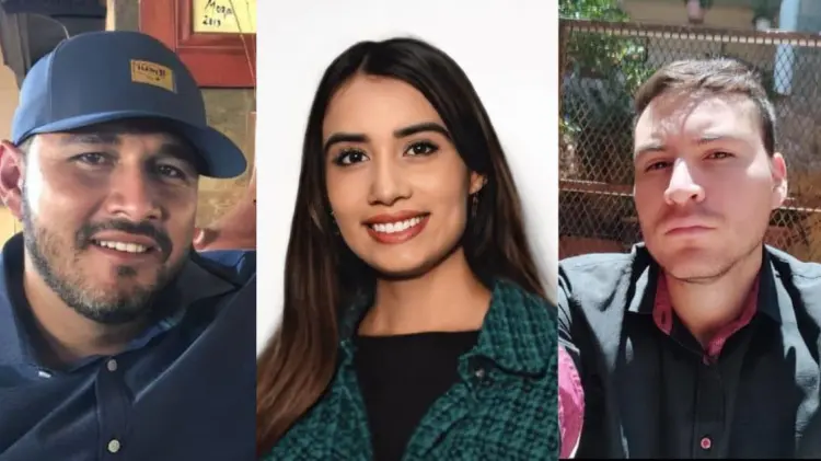 Familiares y autoridades se encuentran en la búsqueda de José, Fernanda y Carlos. (Especial/EXPRESO)