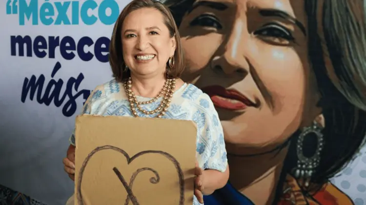 Xóchitl Gálvez es la única aspirante del Frente que ha juntado las firmas. (Foto: Cortesía)