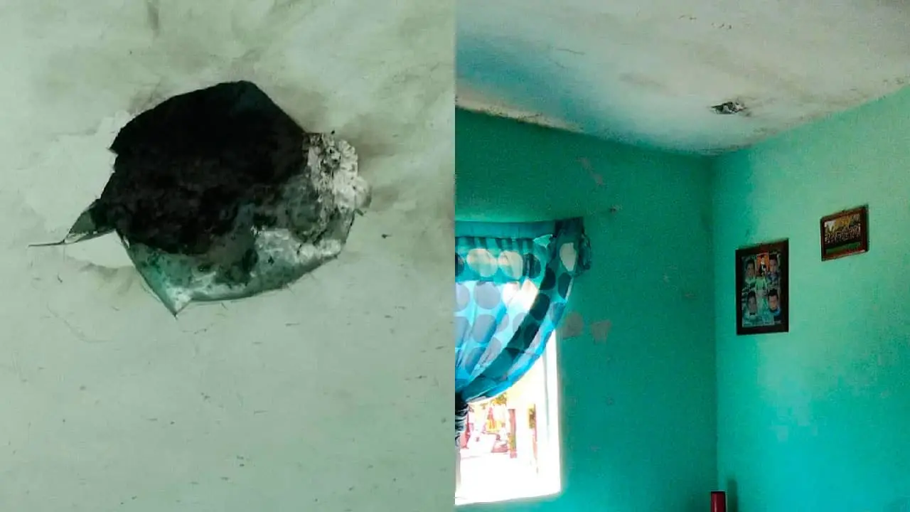 Cae rayo en casa de Álamos; deja solo daños materiales