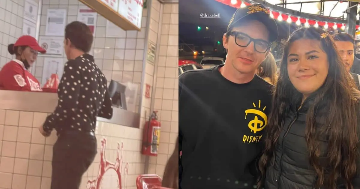 Drake Bell es captado en taquería de CDMX y se viraliza