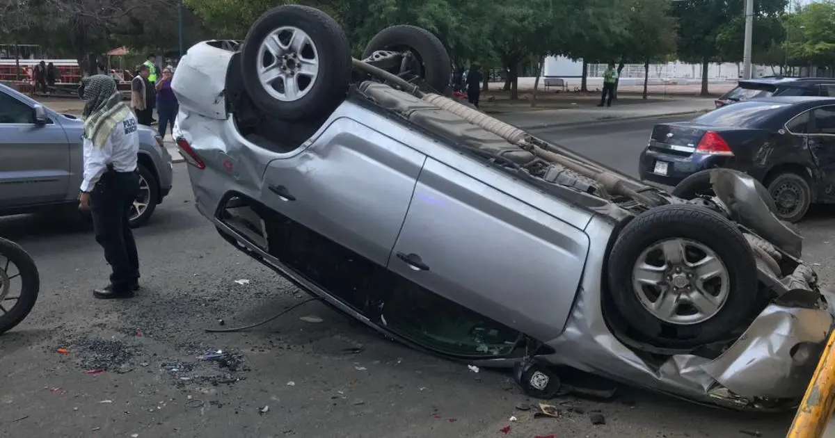 Atienden un total de 153 accidentes viales en Hermosillo; 47 lesionados