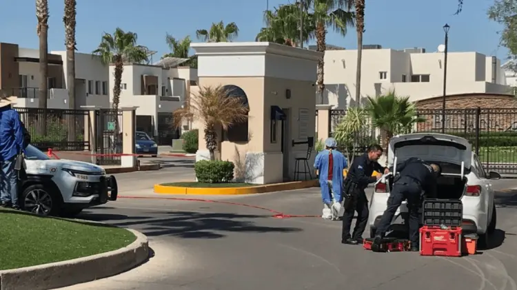El hombre fue encontrado sin vida al interior de la caseta. (Foto: Jorge Flores/EXPRESO)