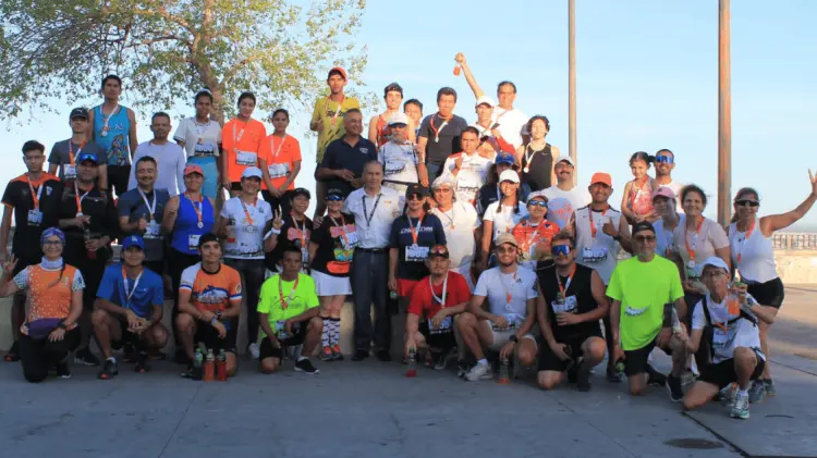 El evento reunió a practicantes asiduos y a principiantes de estas competencias de altura.